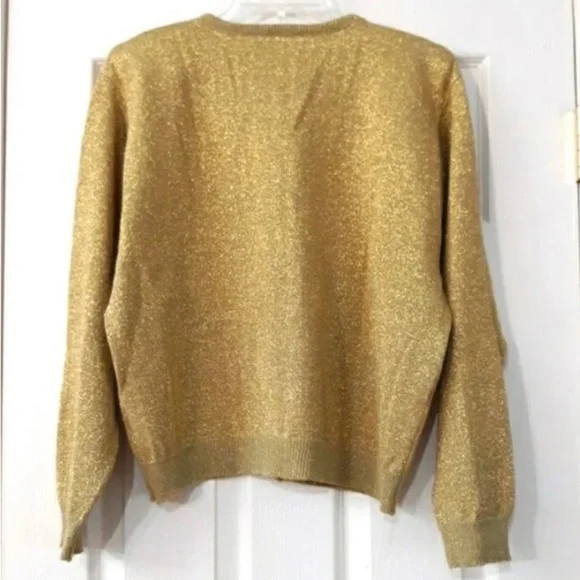 Norton McNaughton Gold Cardigan - Picture 3 of 4